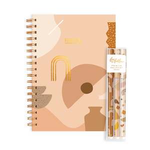 Composition Medium Notebook + Pen Bundle