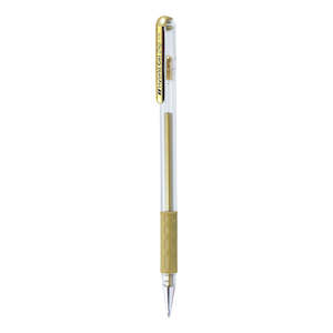 Pentel Hybrid Gel Grip Pen - K118-X Metallic Gold