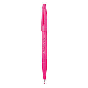 Pentel Sign Brush Pen - SES15C-P Pink