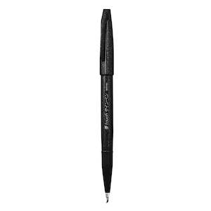 Pentel Sign Brush Pen - SES15C-A Black