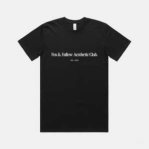 F&F Aesthetic Club 'Nice Things' Tee - Black - Unisex