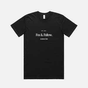 F&F Aesthetic Club 'Classic' Tee - Black - Unisex