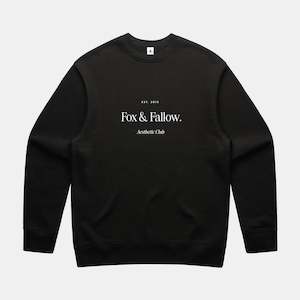 F&F Aesthetic Club 'Classic' Crew - Black - Unisex