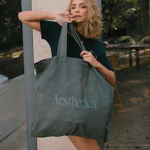 Apparel: F&F Aesthetic Club Weekend Bag - Pine - PRE-ORDER (ARRIVING FEB)