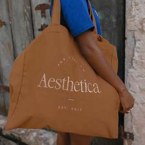 F&F Aesthetic Club Weekend Bag - Rust