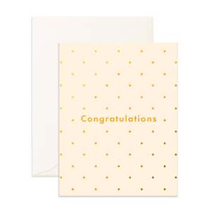 Housewarming: Congratulations Dots Greeting Card