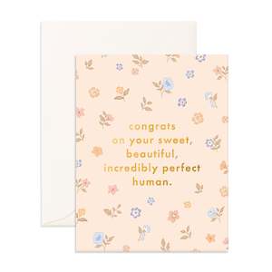 Housewarming: Congrats Sweet Human Greeting Card