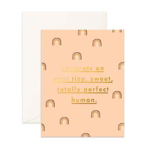 Housewarming: Congrats Tiny Human Greeting Card