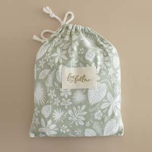 Still Life: Zanzibar Organic Fitted Cot Sheet - SECONDS