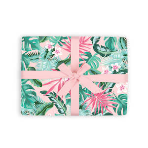 Nothingover25: Aloha Gift Wrap Flat Sheet - 12 Sheet Pack