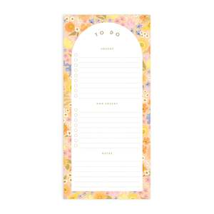 Still Life: Botanika DL To Do List Magnet Notepad