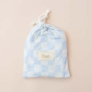 Powder Check Organic Fitted Bassinet Sheet/Change Pad Cover - PREORDER (LATE FEB)