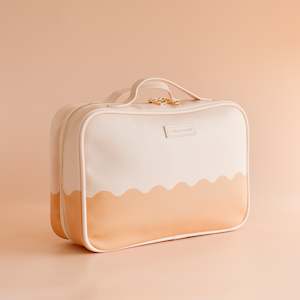 Under 100: Caramel Ripple Cosmetic Bag