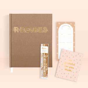 Recipe Books: Latte Recipe Gift Bundle for Mum