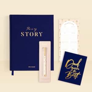 Navy Memoir Gift Bundle for Dad