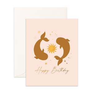 Pisces Greeting Card