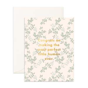 The Classic Baby Collection: Perfect Human Cypress Greeting Card