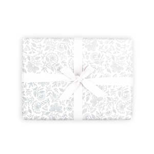 The Classic Baby Collection: Moonstone Gift Wrap Flat Sheet - 12 Sheet Pack