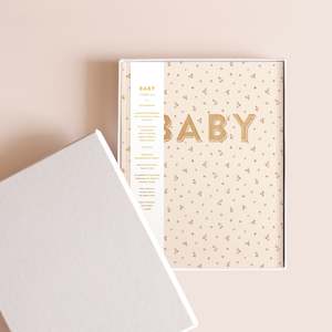 The Classic Baby Collection: Baby Book Broderie Boxed - PRE-ORDER (ARRIVING MAY)