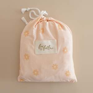 Daisy Chain Organic Fitted Cot Sheet - SECONDS