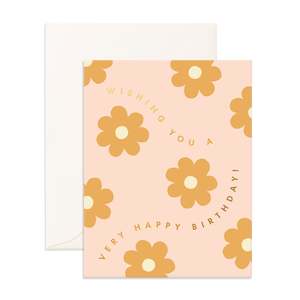 Helios: Happy Birthday Daisy Chain Greeting Card - (PRE-ORDER - ARRIVING LATE FEB)