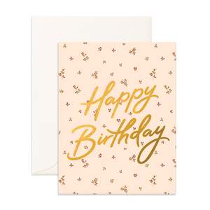 The Mateo Edit: Happy Birthday Birch Greeting Card