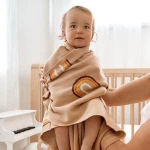 The Classic Baby Collection: Rainbows Blanket