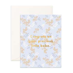 Crushing On Lilac: Precious Babe Juniper Greeting Card