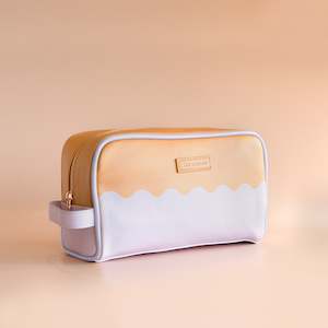 Crushing On Lilac: Lilac Ripple Wash Bag