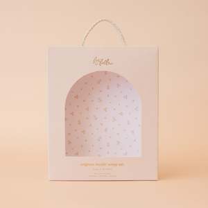 Blankets Swaddles: Organic Muslin Wrap Set Box