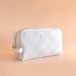 Powder Check Wash Bag