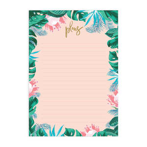 Teachers: Tropical A4 Notepad