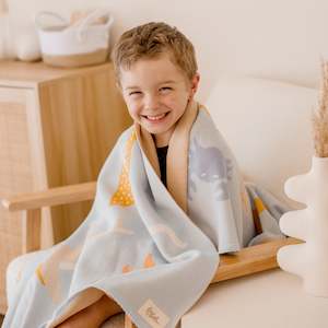 Ocean Creatures Blanket - PRE-ORDER (ARRIVING MAY)