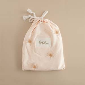 Palmetto Organic Fitted Bassinet Sheet/Change Pad Cover - SECONDS