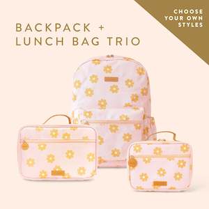 Backpack + Lunch Bag Trio Bundle