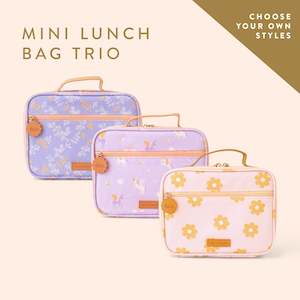Crushing On Lilac: Mini Lunch Bag Trio Bundle