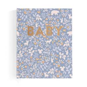 Baby Book Forest Friends Cornflower - SECONDS