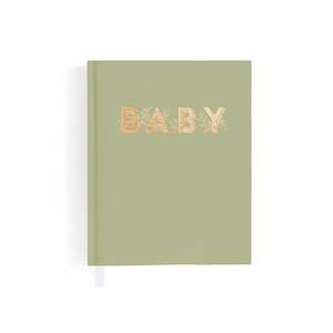 Sol: Mini Baby Book Sage - SECONDS