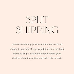 Split Shipping - New Zealand