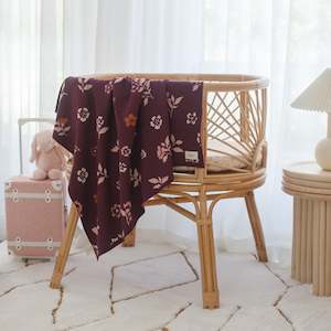 Sweet Plum Blanket - PRE-ORDER (ARRIVING JUNE 23)