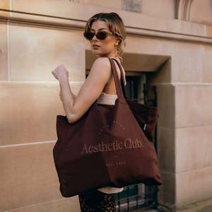 F&F Aesthetic Club Weekend Bag - Chocolate