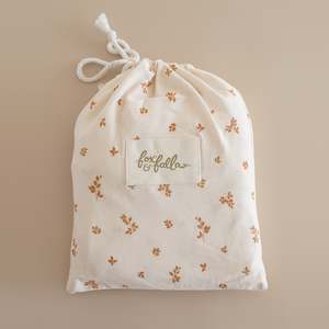 Birch Organic Fitted Cot Sheet - SECONDS