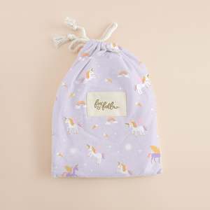 Under 50: Unicorns Organic Fitted Bassinet Sheet/Change Pad Cover