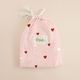 Little Hearts Organic Fitted Bassinet Sheet/Change Pad Cover
