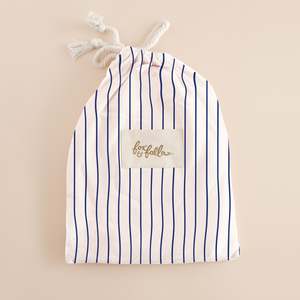 Breton Stripe Organic Fitted Cot Sheet