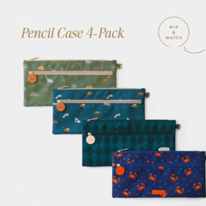 Gifts For Him: Pencil Case 4-Pack Bundle