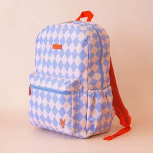 Blue Diamonds Backpack - SECONDS