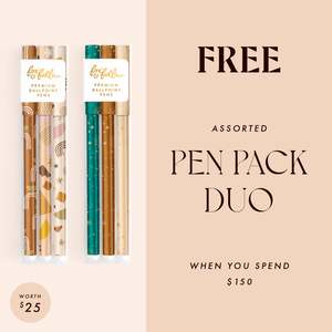 Teachers: Free Gift - Pen Pack Duo