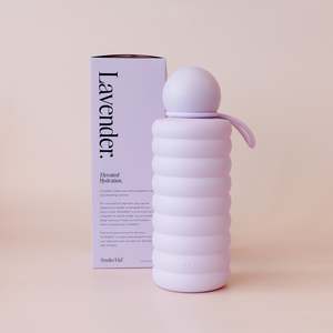 The Bubble - Lavender - Reusable Water Bottle 700ml - SECONDS