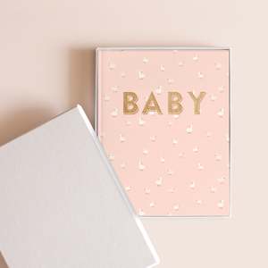 Under 75: Baby Book Pink Ducks Boxed - 3rd Edition